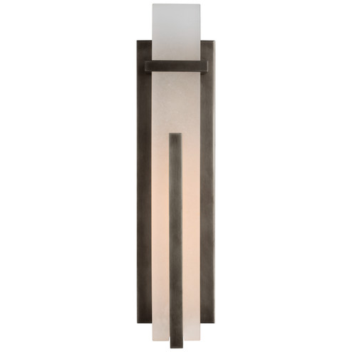 Malik LED Wall Sconce in Bronze (268|S 2910BZ-ALB)