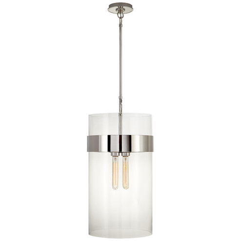 Presidio Four Light Pendant in Polished Nickel (268|S 5674PN-CG)