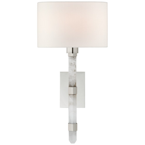 Adaline One Light Wall Sconce in Polished Nickel (268|SK 2902PN/Q-L)
