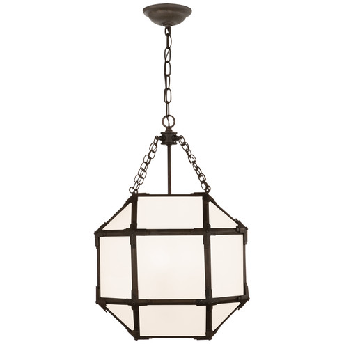 Morris Three Light Lantern in Antique Zinc (268|SK 5008AZ-WG)