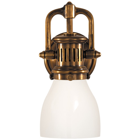 Yoke One Light Wall Sconce in Hand-Rubbed Antique Brass (268|SL 2975HAB-WG)