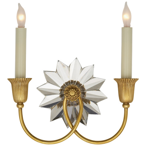 Huntington Two Light Wall Sconce in Hand-Rubbed Antique Brass (268|SP 2013HAB)