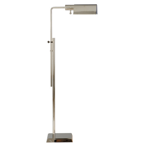 Pask One Light Floor Lamp in Polished Nickel (268|TOB 1200PN)