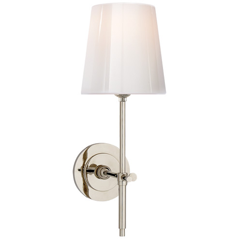 Bryant One Light Wall Sconce in Polished Nickel (268|TOB 2022PN-WG)