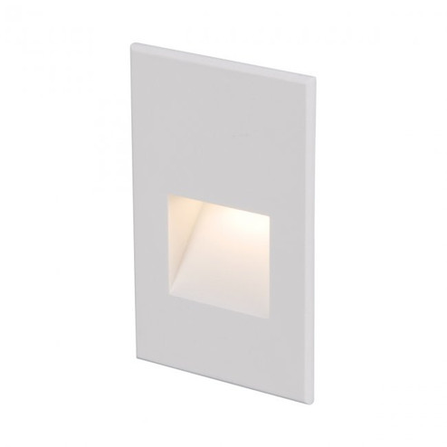 4021 LED Step and Wall Light in White on Aluminum (34|4021-27WT)