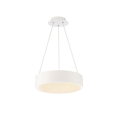 Corso LED Pendant in White (34|PD-33718-WT)