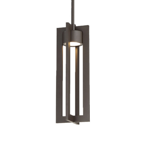 Chamber LED Pendant in Bronze (34|PD-W48616-BZ)