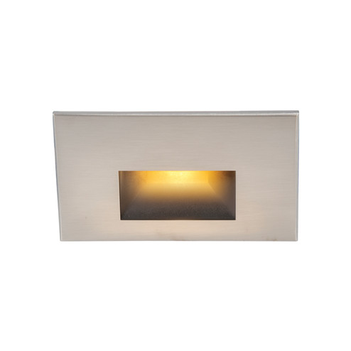 Led100 LED Step and Wall Light in Brushed Nickel (34|WL-LED100F-AM-BN)