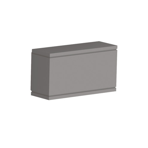Rubix LED Wall Light in Graphite (34|WS-W2509-GH)