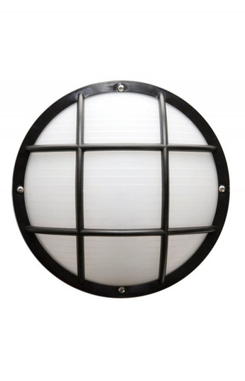 LED Nautical One Light Wall/Ceiling Mount in Black (301|S772WF-LR22W-BK)