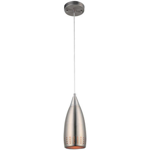 Percy One Light Mini Pendant in Brushed Nickel (88|6101300)