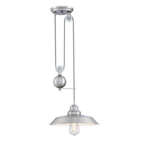 Iron Hill One Light Pendant in Brushed Nickel (88|6116900)