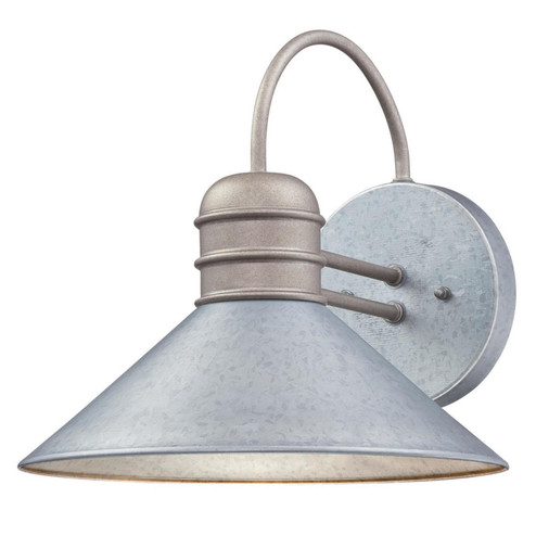 Watts Creek One Light Wall Sconce in Galvanized Steel (88|6360900)