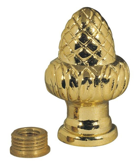 Knob Finial Acorn Knob Lamp Finial in Brass-Plated (88|7013300)