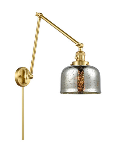 Franklin Restoration One Light Swing Arm Lamp in Satin Gold (405|238-SG-G78)