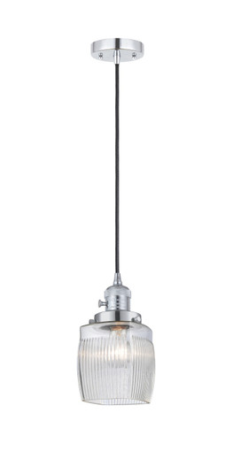 Franklin Restoration LED Mini Pendant in Polished Chrome (405|201CSW-PC-G302-LED)