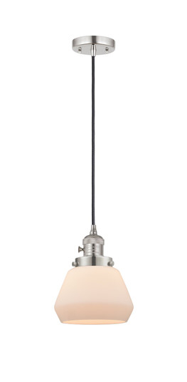 Franklin Restoration LED Mini Pendant in Polished Nickel (405|201CSW-PN-G171-LED)