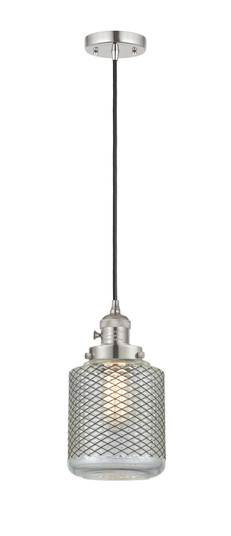 Franklin Restoration LED Mini Pendant in Polished Nickel (405|201CSW-PN-G262-LED)