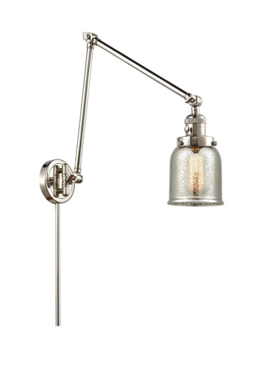 Franklin Restoration One Light Swing Arm Lamp in Polished Nickel (405|238-PN-G58)