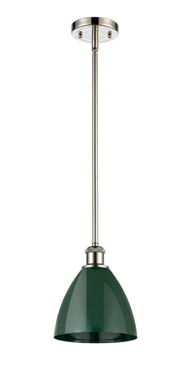 Ballston One Light Pendant in Polished Nickel (405|516-1S-PN-MBD-75-GR)