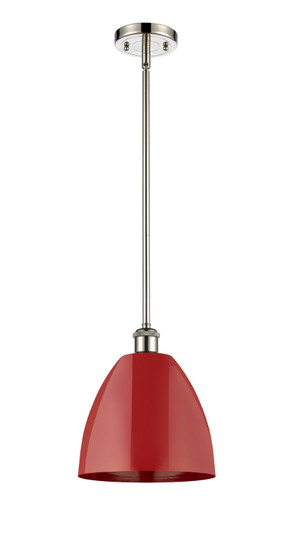 Ballston One Light Pendant in Polished Nickel (405|516-1S-PN-MBD-9-RD)