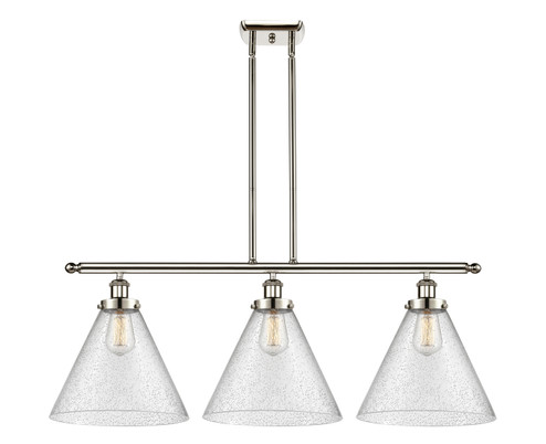 Ballston Urban LED Island Pendant in Matte Black (405|916-3I-BK-G42-L-LED) Ballston Urban LED Island Pendant in Matte Black (405|916-3I-BK-G42-L-LED)