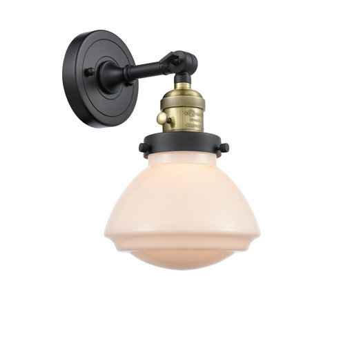 Franklin Restoration LED Wall Sconce in Black Antique Brass (405|203SW-BAB-G321-LED)