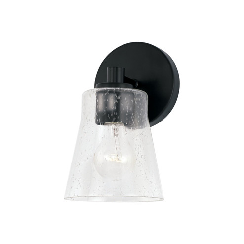 Baker One Light Wall Sconce in Matte Black (65|646911MB-533)