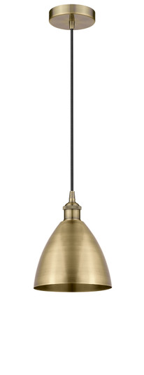 Edison One Light Mini Pendant in Antique Brass (405|616-1P-AB-MBD-75-AB)