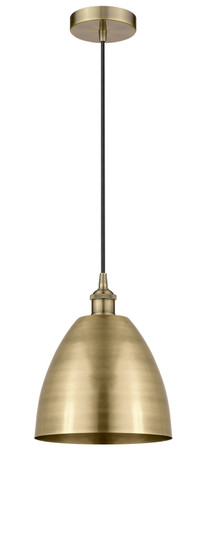 Edison LED Mini Pendant in Antique Brass (405|616-1P-AB-MBD-9-AB-LED)