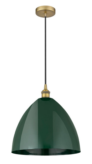 Edison One Light Mini Pendant in Brushed Brass (405|616-1P-BB-MBD-16-GR)