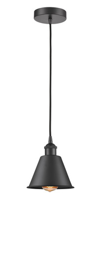 Edison LED Mini Pendant in Matte Black (405|616-1P-BK-M8-LED)