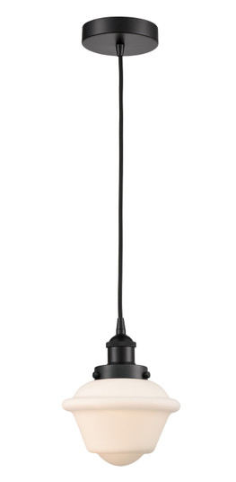 Edison One Light Mini Pendant in Matte Black (405|616-1PH-BK-G531)