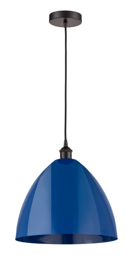 Edison One Light Mini Pendant in Oil Rubbed Bronze (405|616-1P-OB-MBD-16-BL)