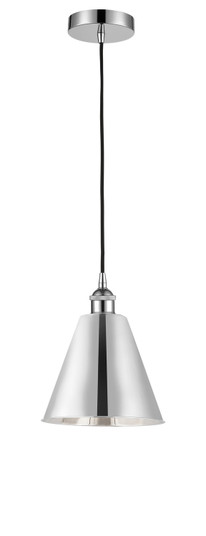 Edison One Light Mini Pendant in Polished Chrome (405|616-1P-PC-MBC-8-PC)