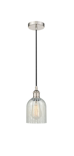 Edison One Light Mini Pendant in Polished Nickel (405|616-1P-PN-G2511)