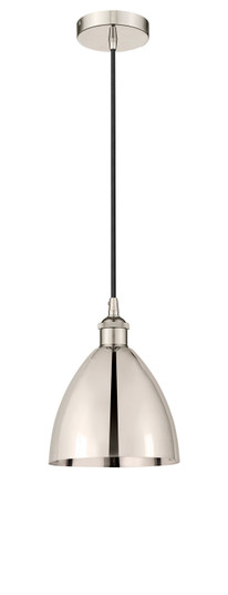 Edison LED Mini Pendant in Polished Nickel (405|616-1P-PN-MBD-75-PN-LED)