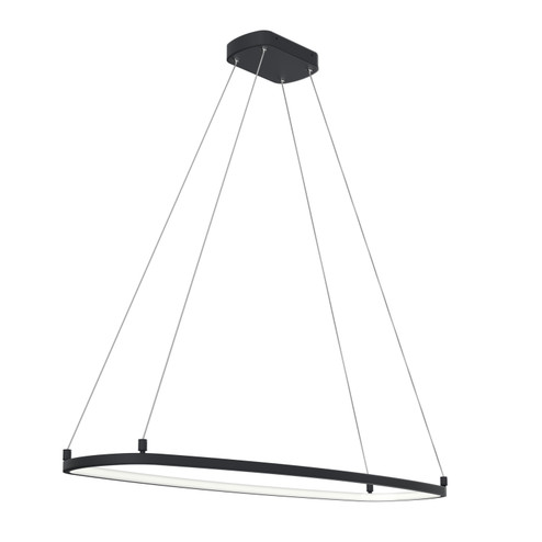 Koloa LED Chandelier in Matte Black (12|84312MBK)