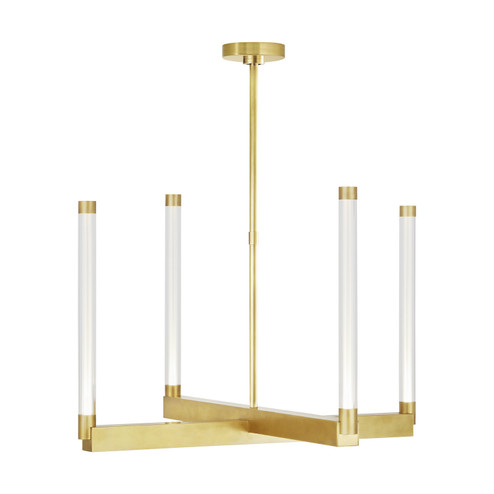 Phobos LED Chandelier in Natural Brass (182|700PHB24NB-LED927)