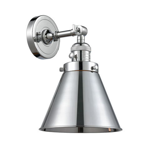 Franklin Restoration LED Wall Sconce in Polished Chrome (405|203SW-PC-M13-PC-LED)