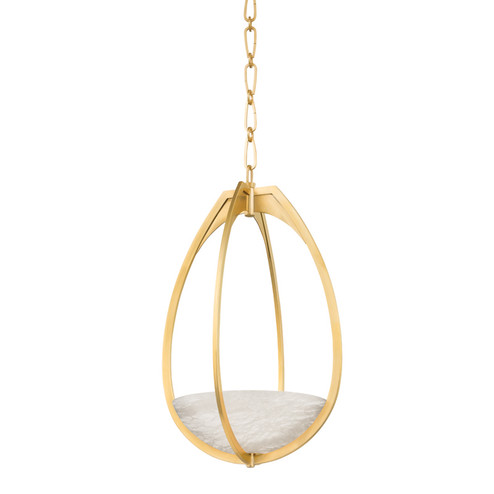 Lloyd LED Pendant in Aged Brass (70|4313-AGB)