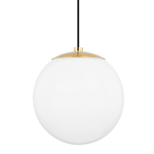 Stella One Light Pendant in Aged Brass (428|H105701L-AGB)