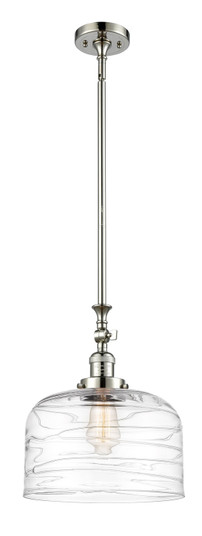 Franklin Restoration LED Mini Pendant in Polished Nickel (405|206-PN-G713-L-LED)