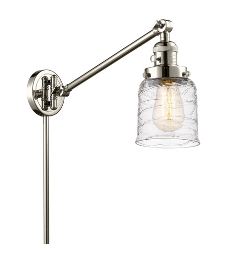 Franklin Restoration LED Swing Arm Lamp in Polished Nickel (405|237-PN-G513-LED)