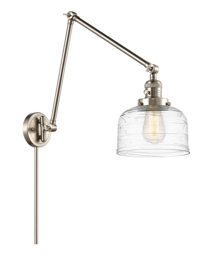 Franklin Restoration One Light Swing Arm Lamp in Brushed Satin Nickel (405|238-SN-G713)