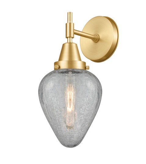 Caden One Light Wall Sconce in Satin Gold (405|447-1W-SG-G165)