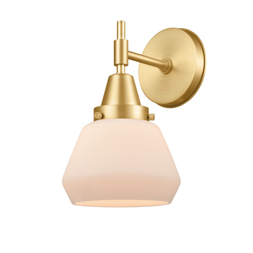 Caden One Light Wall Sconce in Satin Gold (405|447-1W-SG-G171)