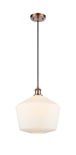 Ballston LED Mini Pendant in Antique Copper (405|516-1P-AC-G651-12-LED)