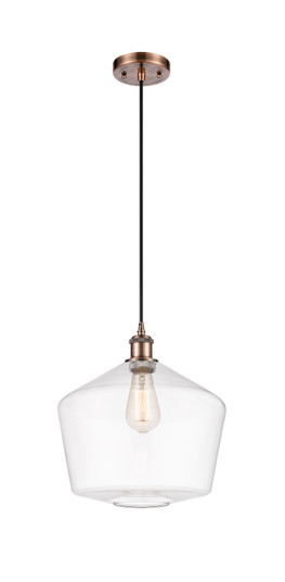 Ballston LED Mini Pendant in Antique Copper (405|516-1P-AC-G652-12-LED)