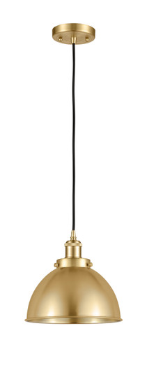 Ballston Urban LED Mini Pendant in Satin Gold (405|916-1P-SG-MFD-10-SG-LED)